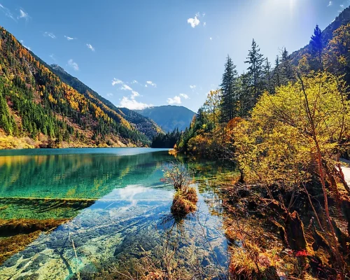 jiuzhaigou national park