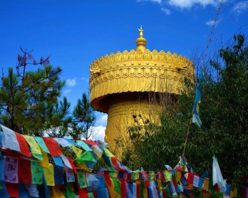 shangrila prayer wheel