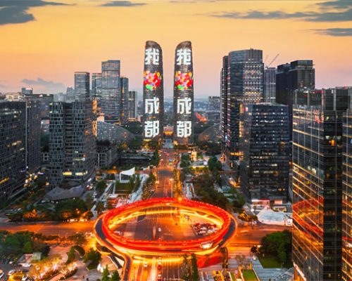tianfu twin tower