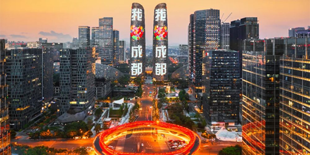 tianfu twin tower