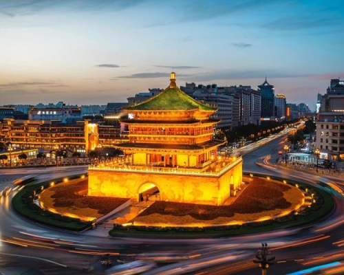 xian bell drum tower